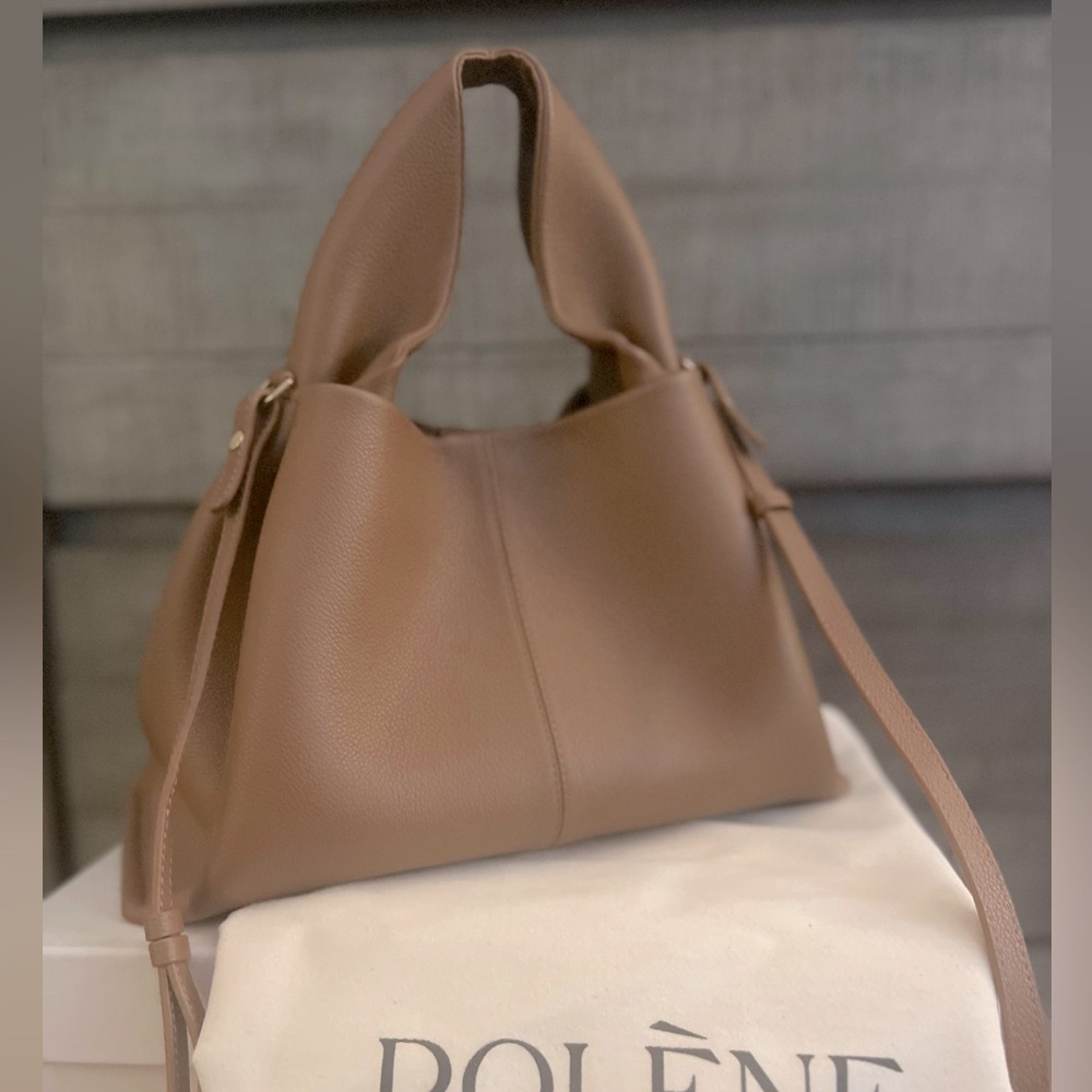 Like new Polene Numero Neuf bag in Camel